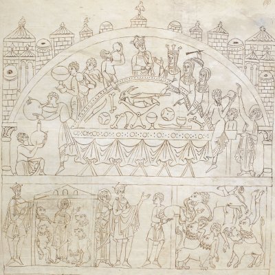 Le festin de Balthasar (Bible catalane de Roda)