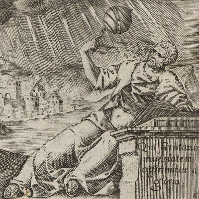Periculosa scrutatio (Boissard, Emblemata, 1584)