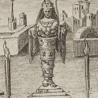 Velo latet abdita (Boissard, Emblemata, 1584)