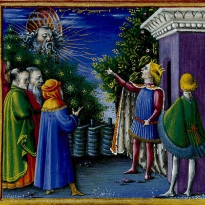 « Toute sagesse vient du Seigneur… » (Bible de Borso d’Este, Sagesse) - Taddeo Crivelli