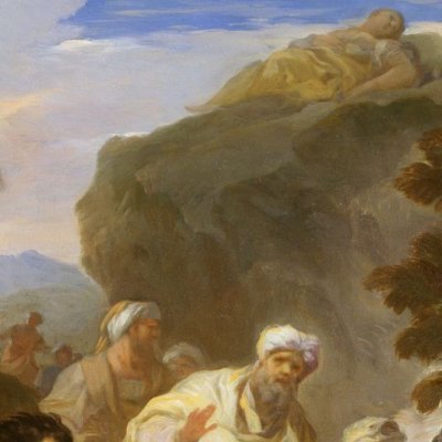 Psyché exposée sur un rocher (Histoire de Cupidon et de Psyché, 3) - Luca Giordano