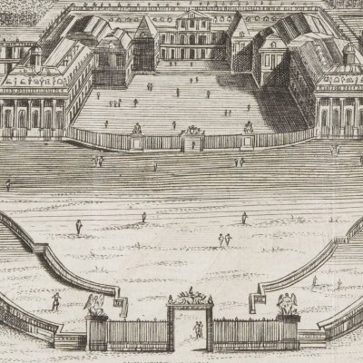 Le Château de Versailles (Curiosités de Paris, 1771)