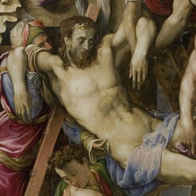 Déposition de croix (version de Santa Croce) - Francesco Salviati