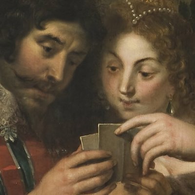 La partie de cartes - Cornelis de Vos