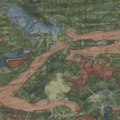 Le déluge (Pentateuque Ashburnham, F9r)