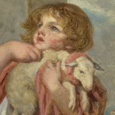 L'agneau chéri - Greuze