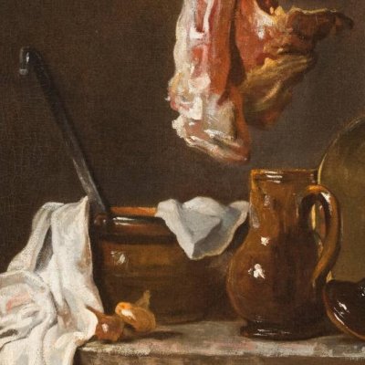 Nature morte avec un quartier de bœuf - Chardin