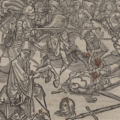 Chevalier décapité dans un combat (Der Ritter von Thurn, 1493) - Dürer