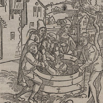 Puni comme un vulgaire voleur (Der Ritter von Thurn, 1493) - Dürer