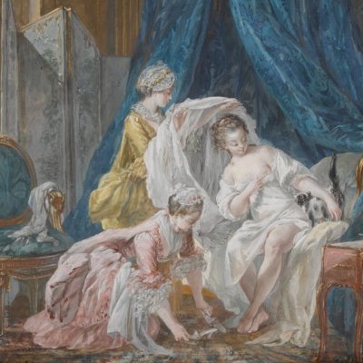 Le lever - Pierre-Antoine Baudouin