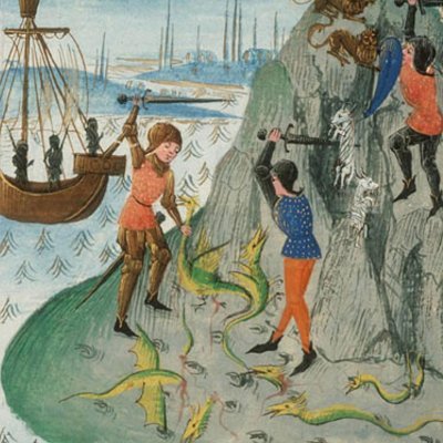 Bellérophon tue la Chimère (R. Lefèvre, Histoires de Troyes, F61)