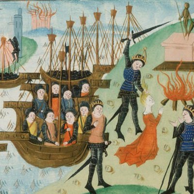 Le sacrifice d'Iphigénie (R. Lefèvre, Histoires de Troyes, F178)