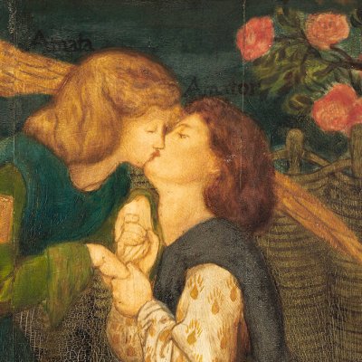 Love's Greeting (Les vœux de l'amour) - Rossetti