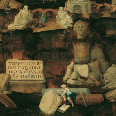 Tempus edax rerum. Ruines romaines - Herman Posthumus