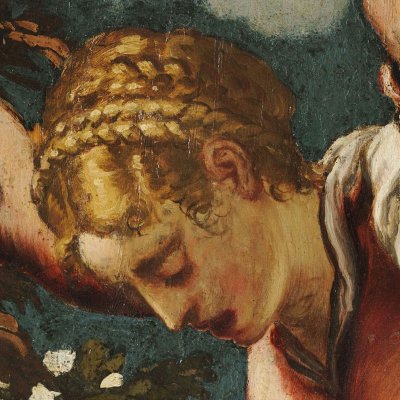 Pyrame et Thisbé (Plafond de la Ca' Pisani, Venise) - Tintoret