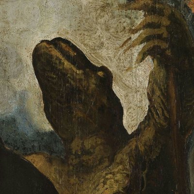 Latone transforme les paysans de Lycie en grenouilles (Plafond de la Ca' Pisani, Venise) - Tintoret