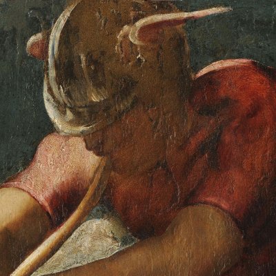 Mercure endort Argus (Plafond de la Ca' Pisani, Venise) - Tintoret