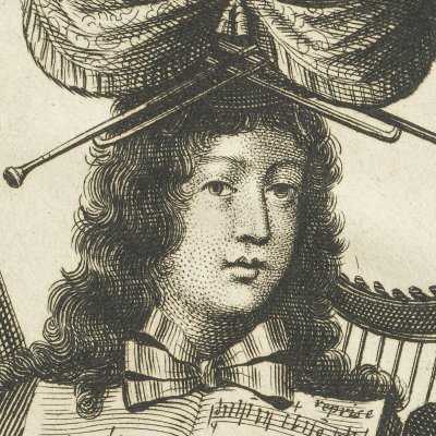 Habit de musicien (Costumes grotesques) - Valck d'après Larmessin