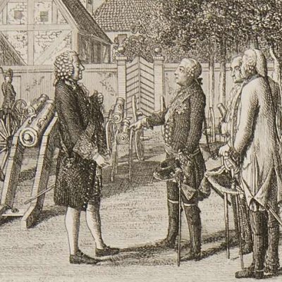 Réponse de Frédéric II à von Bülow (Brandenburgische Geschichte…) - Chodowiecki