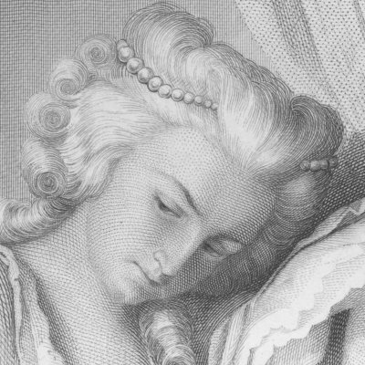 Lady Milford (Schiller-Galerie, 1859) - Rordorf d'après Ramberg