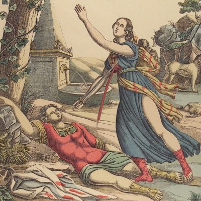 Les malheurs de Pirame et Thisbé (Épinal, Pellerin, 1836) - François Georgin