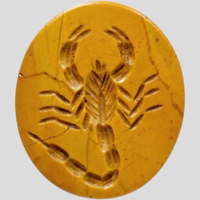 Intaille au scorpion