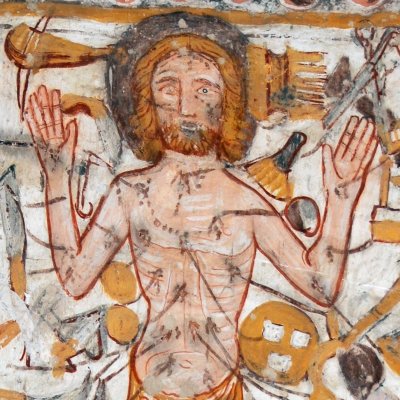 Christ du dimanche (Église Sogn Gieri de Rhäzüns)