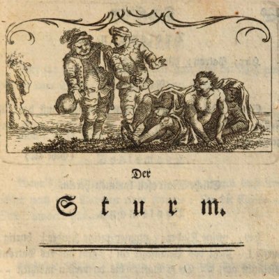La Tempête (Shakespear Theatralische Werke, 1762, vol.3) - Gessner