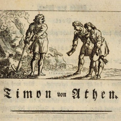 Timon d'Athènes (Shakespear Theatralische Werke, 1762, vol.3) - Gessner