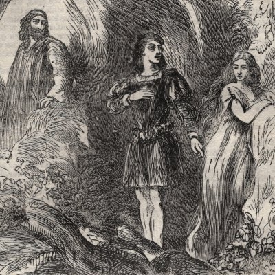 La Tempête (John Dicks' Shakespeare’s Works, 1864) - Williamson