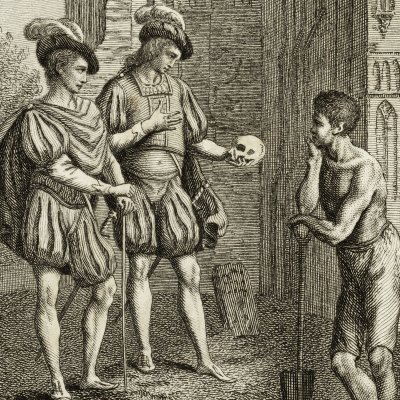 Hamlet (Shakespeare's plays, Londres, Bell, t.3, 1773) - Edwards