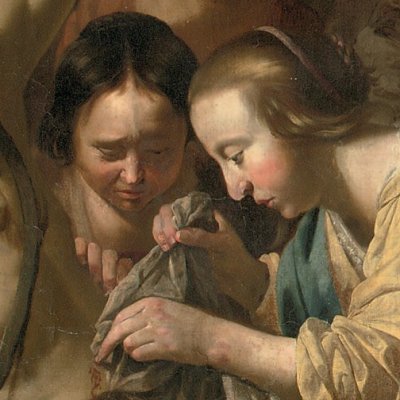Saint Sébastien soigné par Irène - Jan van Bijlert