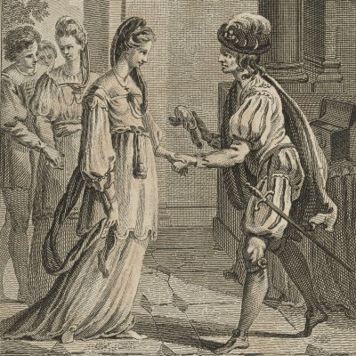 Le Marchand de Venise (Shakespeare's plays, Londres, Bell, t.2, 1773) - Edwards