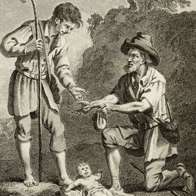 Le conte d'hiver (Shakespeare's plays, Londres, Bell, t.5, 1773) - Taylor