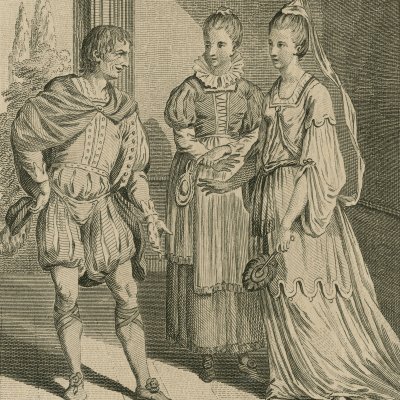 La Nuit des Rois (Shakespeare's plays, Londres, Bell, t.5, 1773) - Edwards