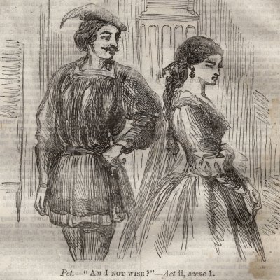 La Mégère apprivoisée (John Dicks' Shakespeare’s Works, 1864)