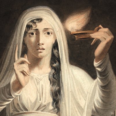 Mrs Siddons dans la scène de Lady Macbeth somnambule - Henry Pierce Bone