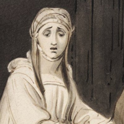 Étude pour Macbeth, Acte V, scène 1 - Richard Westall