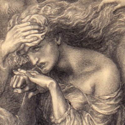 Etude pour la mort de Lady Macbeth (version de Carlisle) - Rossetti