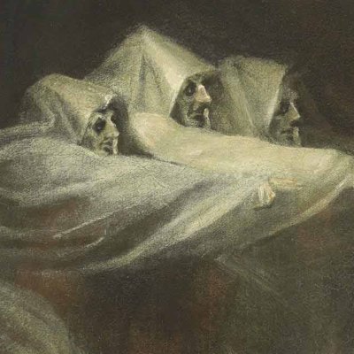 Les trois sorcières apparaissent à Macbeth et à Banquo - Henry Fuseli