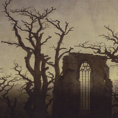 L'abbaye dans une forêt de chênes - Caspar David Friedrich