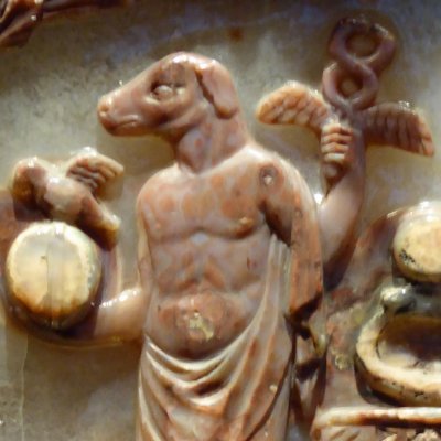 Autel d'Apis, Hermanubis - Dinglinger