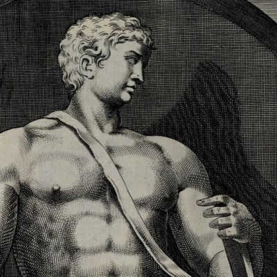 Persée (Speculum Romanae Magnificentiae, pl.63) - Giacomo Lauri