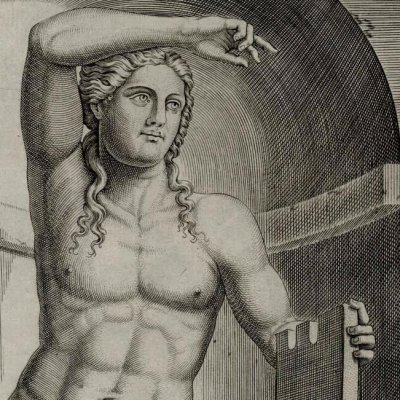 Hermaphrodite (Speculum Romanae Magnificentiae, pl.64) - Lafreri