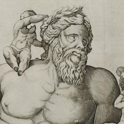 Le Nil (Speculum Romanae Magnificentiae, pl. 69) - Lafreri
