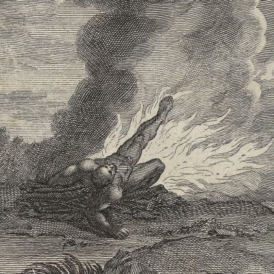 Travaux et mort d'Hercule (Métamorphoses Banier 1732, l.9) 