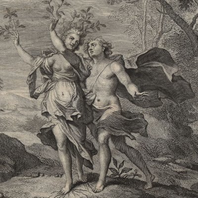Daphné changée en laurier (Métamorphoses Banier 1732, l.1)