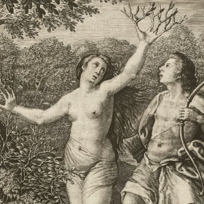 Apollon amoureux de Daphné (Métamorphoses Du Ryer 1702, l.1)