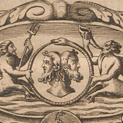 Frontispice des Emblèmes (Alciat, Padoue, 1661)