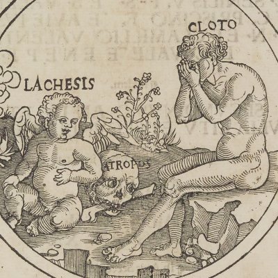 Les Parques (Inscriptiones sacrosanctae vetustatis, pl.385)
